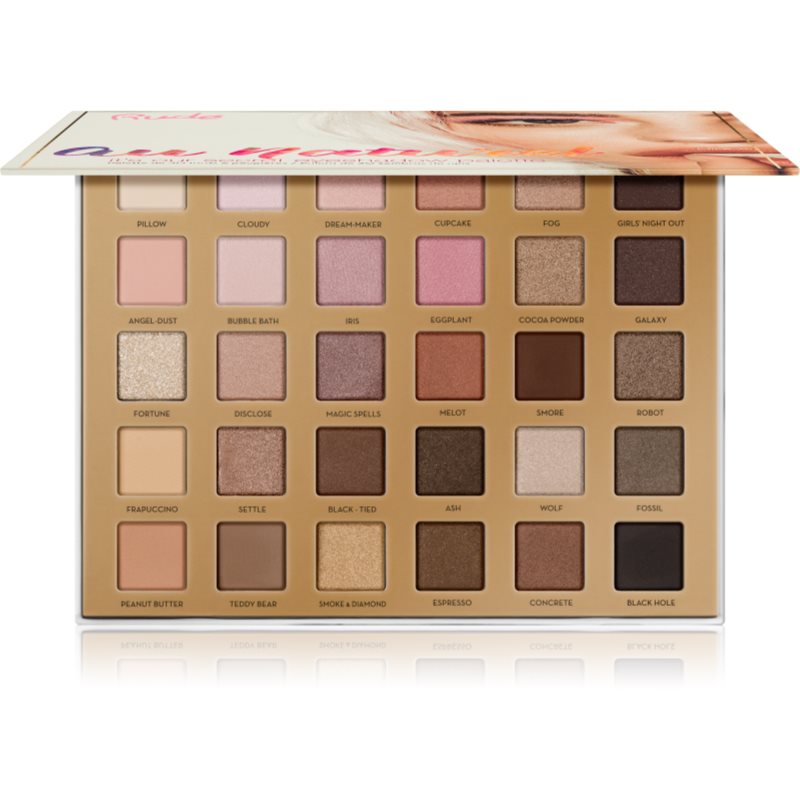 

Rude Cosmetics Au Naturel палітра тіней