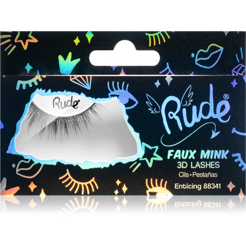 

Rude Cosmetics Essential Faux Mink 3D Lashes штучні вії Enticing