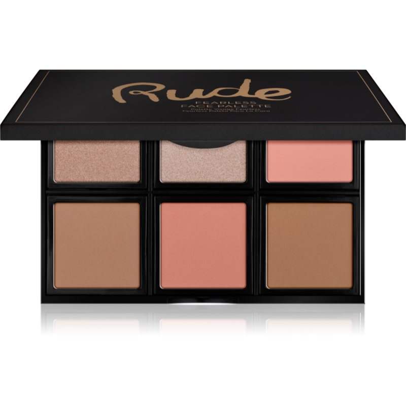 

Rude Cosmetics Face Palette Fearless палетка для обличчя