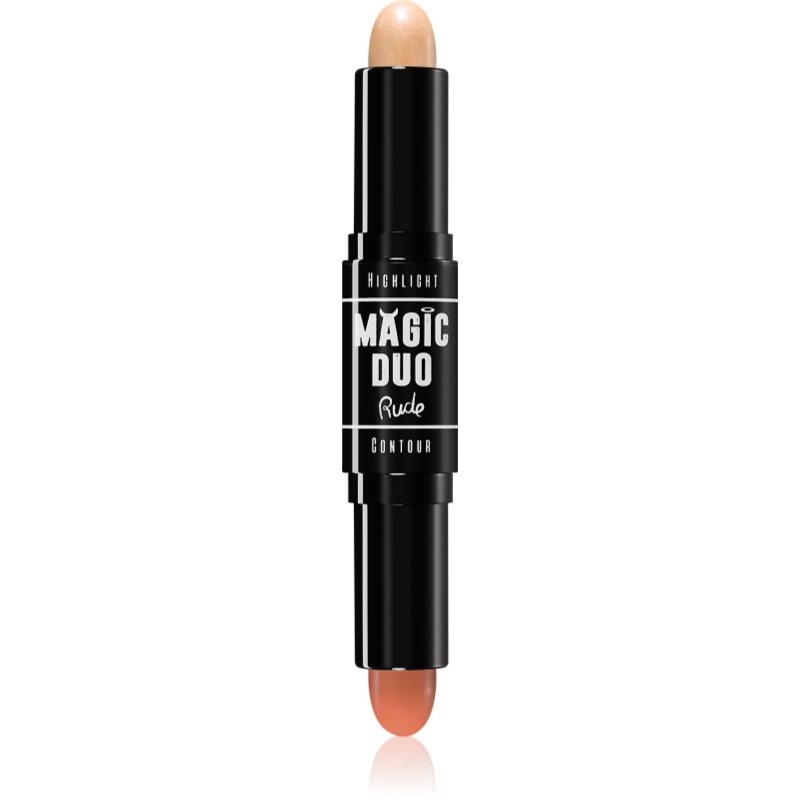 Rude Cosmetics Rude Cosmetics Magic Duo διπλής όψης στικ για περιγράμματα απόχρωση Medium 4.5 γρ