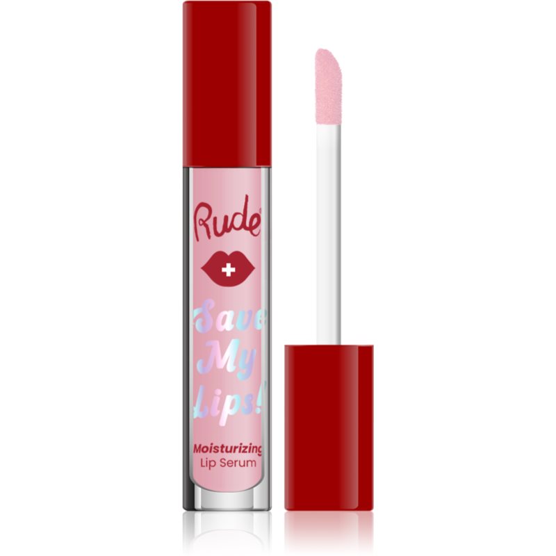 Rude Cosmetics Save My Lips hydratační sérum na rty odstín Cherry 3.4 ml