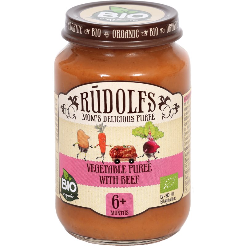 Rudolfs Zelenina a hovězí maso BIO 190g 6M+ koupíte na Notino.cz