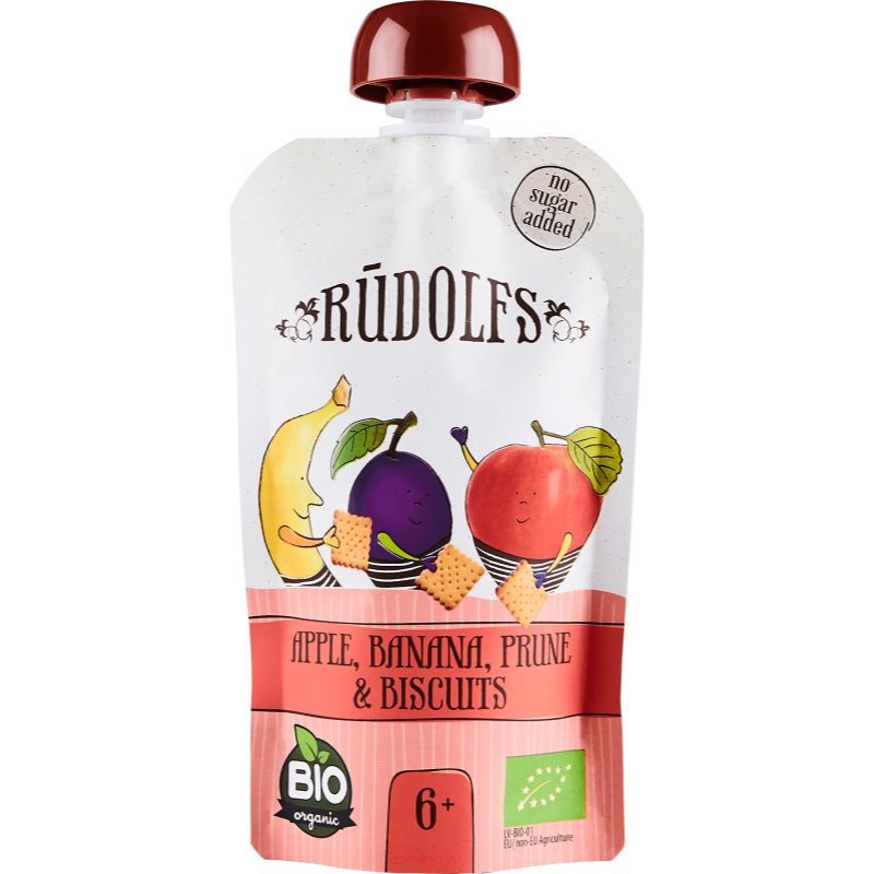 Rudolfs Jabl.ban.švest.sušenk.kapsič.BIO 110g 6M+ koupíte na Notino.cz