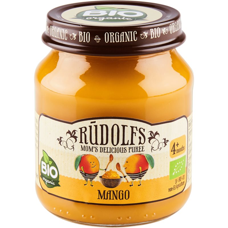 Rudolf’s BIO mango ovocný príkrm 120 g