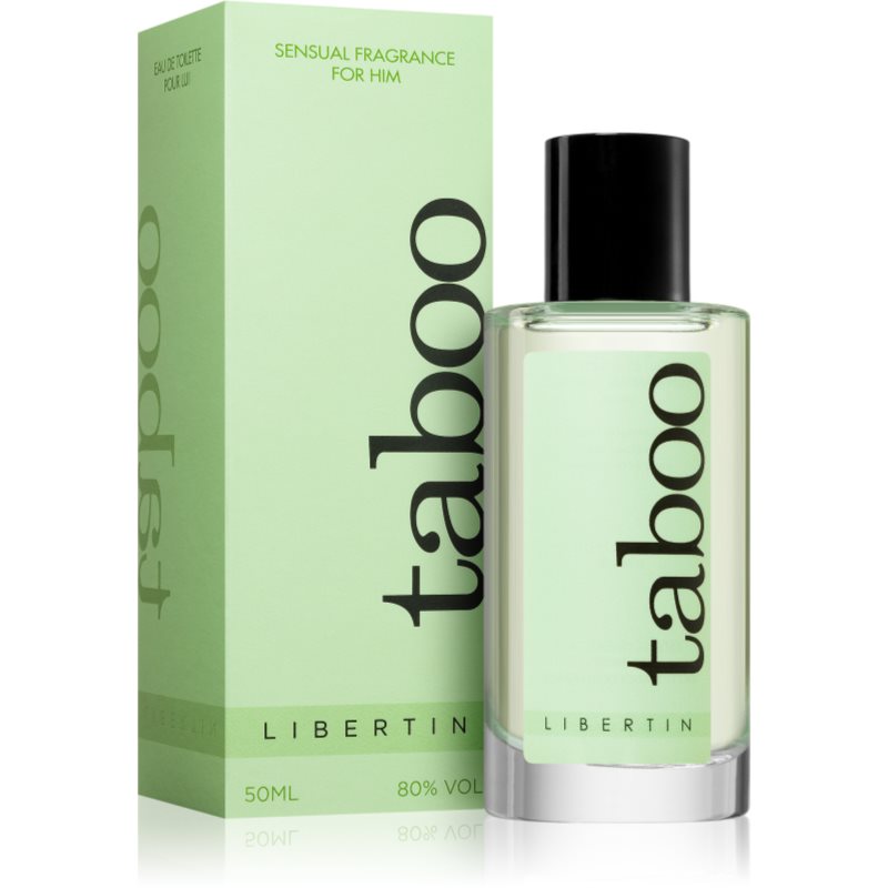 RUF Taboo LIBERTIN Sensual Fragrance For Him Eau De Toilette Contenant Des Phéromones Pour Homme 50 Ml