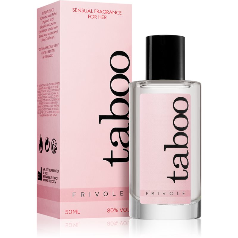RUF Taboo FRIVOLE Sensual Fragrance For Her Eau De Toilette Pour Femme 50 Ml