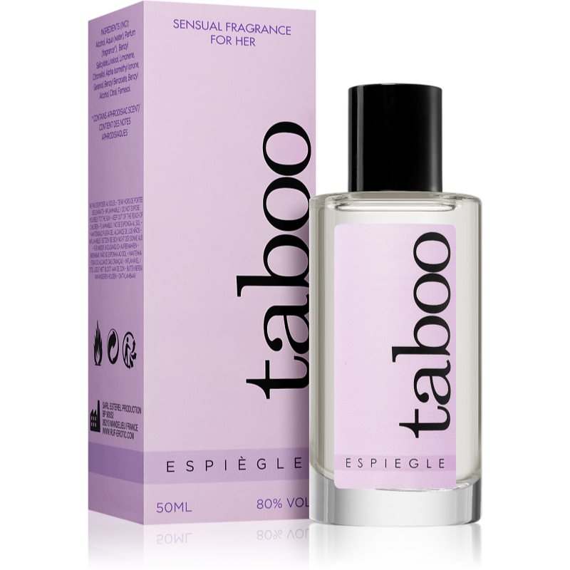 RUF Taboo ESPIEGLE Sensual Fragrance For Her Eau De Toilette Pour Femme 50 Ml