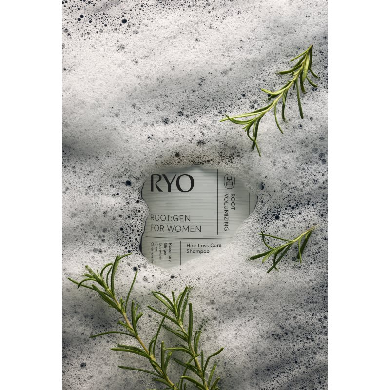 RYO Root:Gen Hair Loss Care Shampoo posilující šampon proti vypadávání vlasů pro ženy 353 ml (obrázek 4)