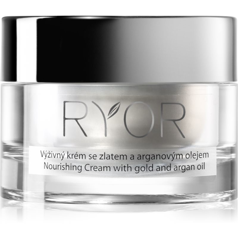 RYOR Argan Care With Gold Nourishing Cream With Gold And Argan Oil 50 Ml