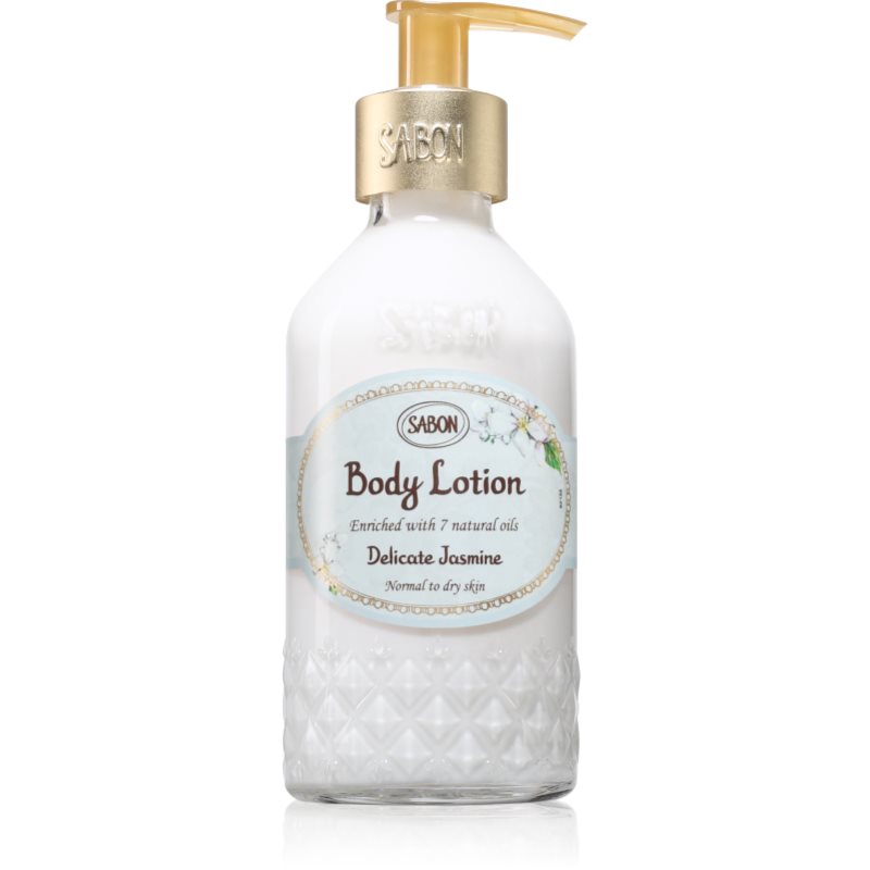 Sabon Delicate Jasmine тоалетно мляко за тяло 200 мл.