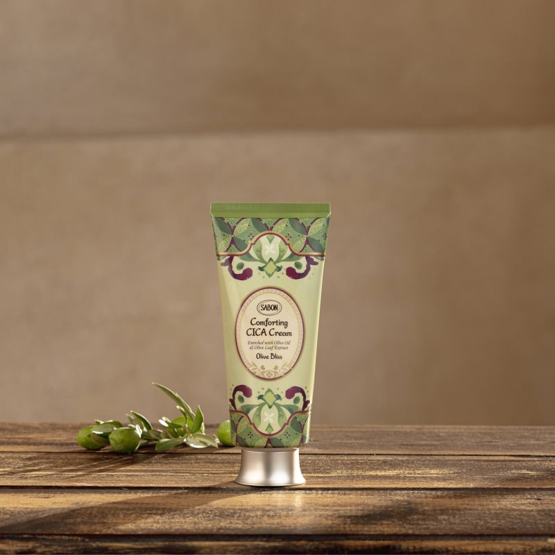 Sabon Comforting CICA Olive Bliss tělový krém 200 ml (obrázek 3)