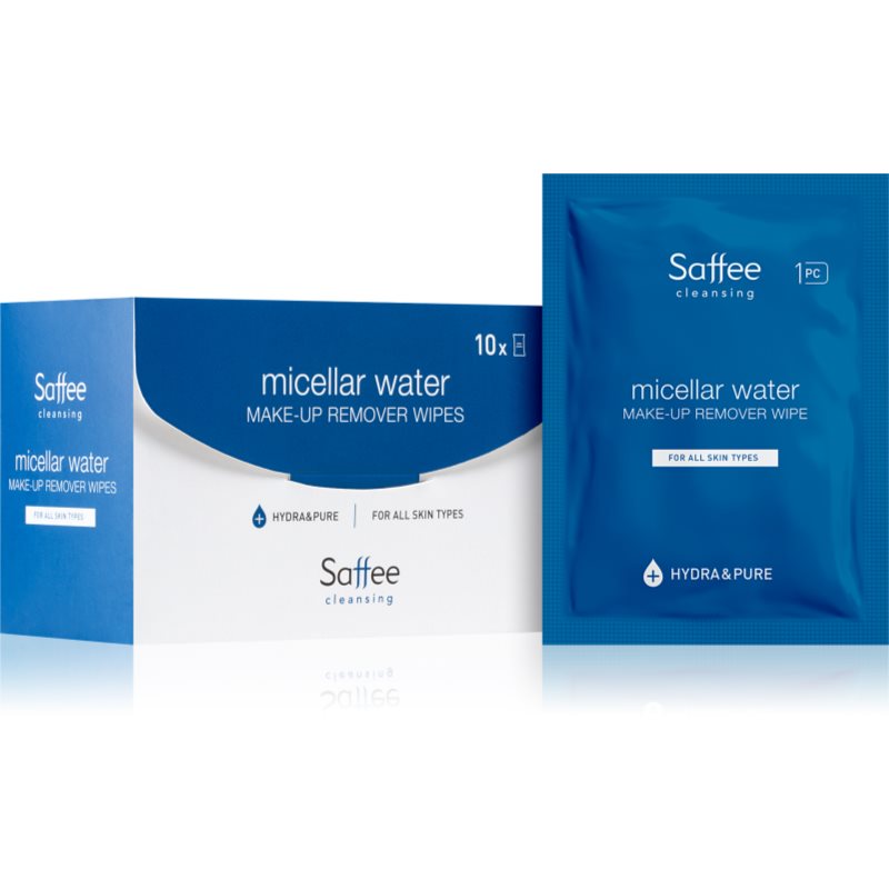 

Saffee Cleansing очищуючі міцелярні серветки для обличчя