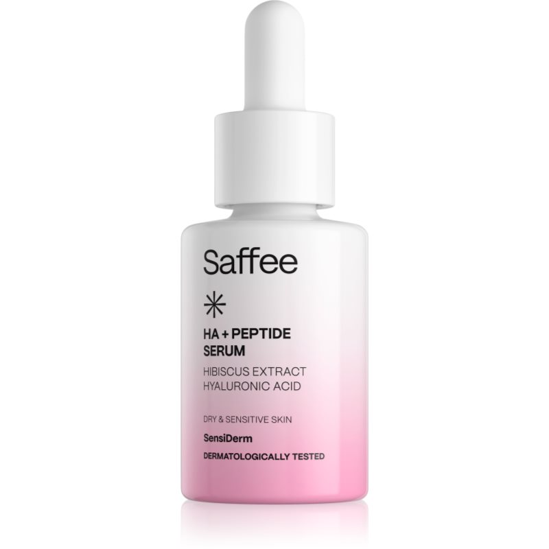 Saffee SensiDerm HA + Peptide Serum återfuktande och uppstramande serum 30 ml