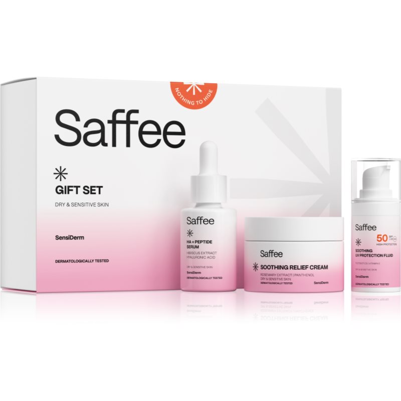 Saffee SensiDerm Hydrating Gift Set gift set for dry and sensitive skin 3 pc