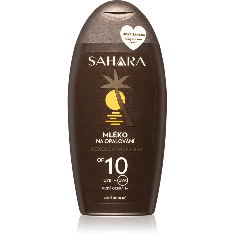 Sahara Sun apsaugos nuo saulės kūno losjonas SPF 10 su kokosų aliejumi 200 ml