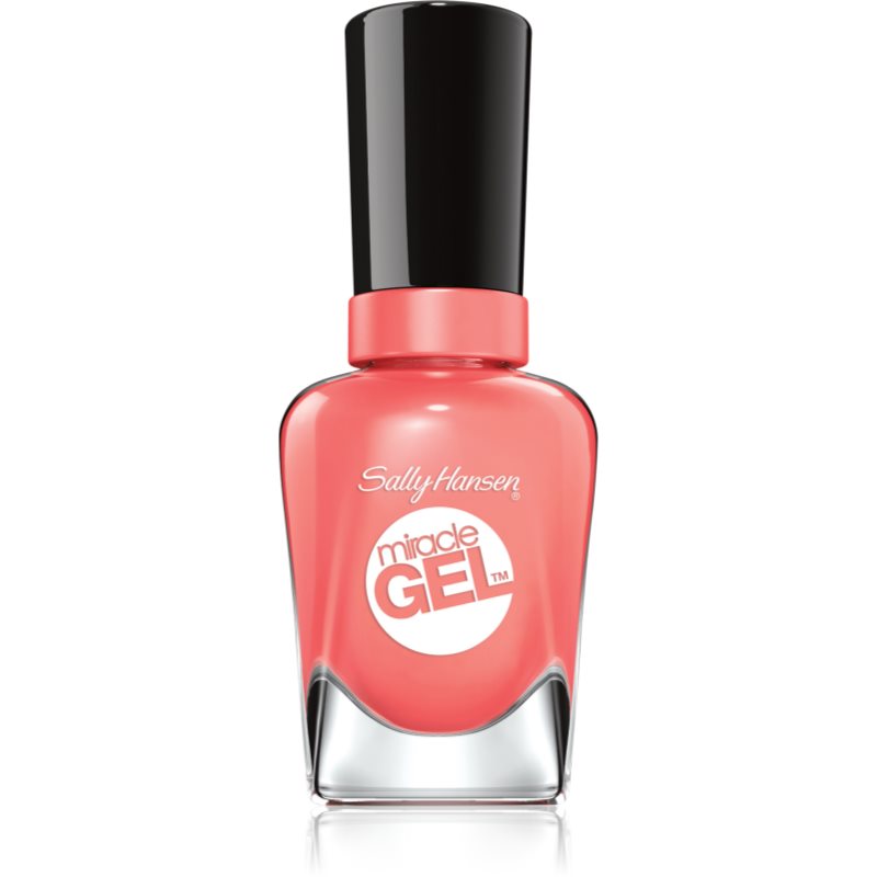 

Sally Hansen Miracle Gel™ Гелевий лак для нігтів без використання UV/ LED лампи відтінок 380 Malibu Peach