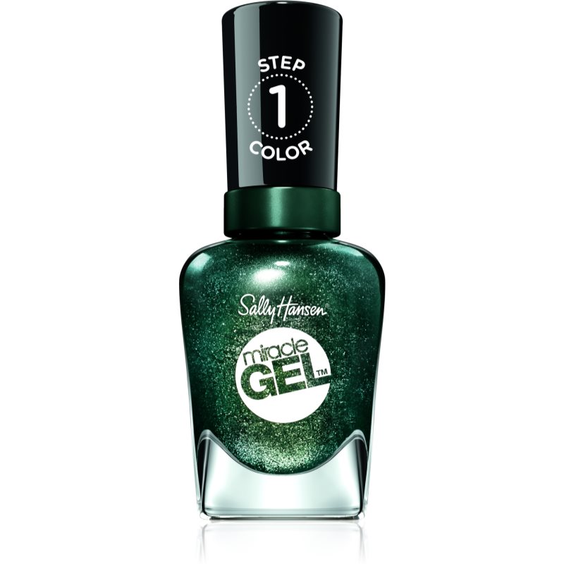 Sally Hansen Miracle Gel™ Gel-Lack für Fingernägel - keine UV/LED Lampe erforderlich Farbton 652 Neblue-la 14,7 ml