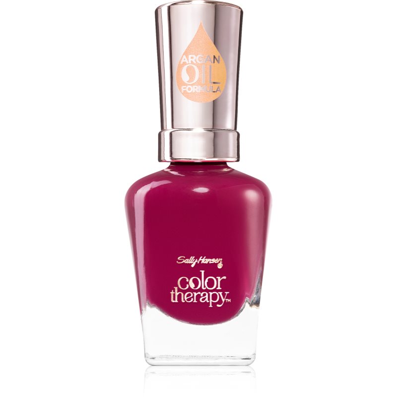 

Sally Hansen Color Therapy зміцнюючий лак для нігтів відтінок 505 Calming Cranberry
