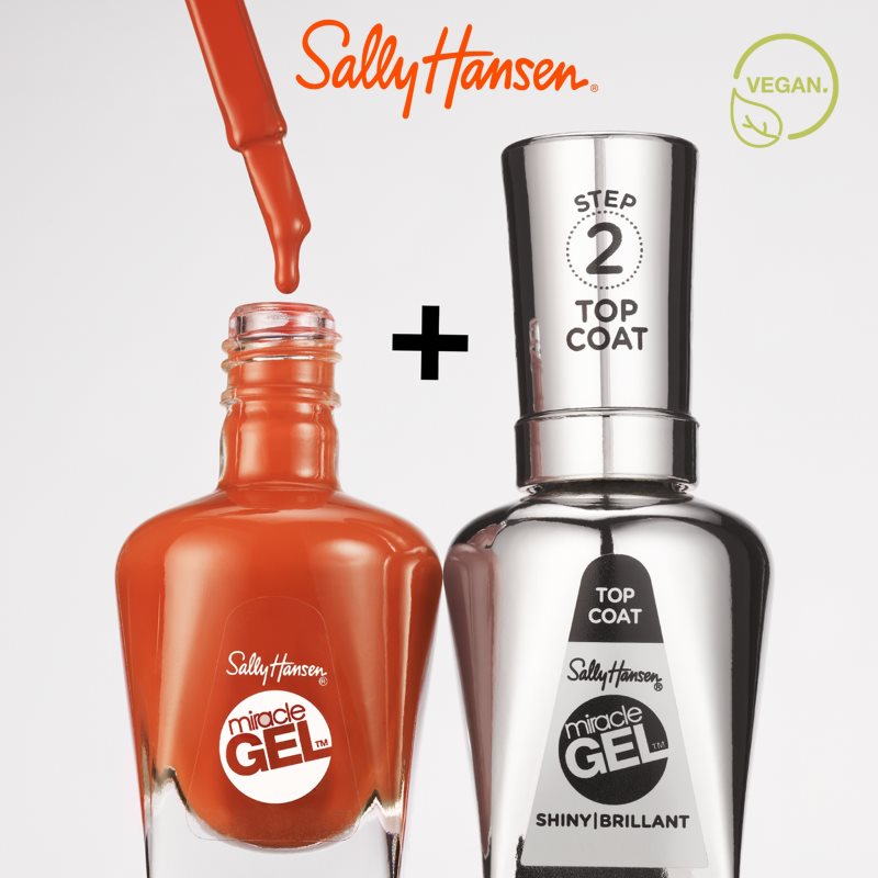 Sally Hansen Miracle Gel™ Gel Nail Polish Without UV/LED Sealing Shade 388 A Hot Minute 14,7 Ml