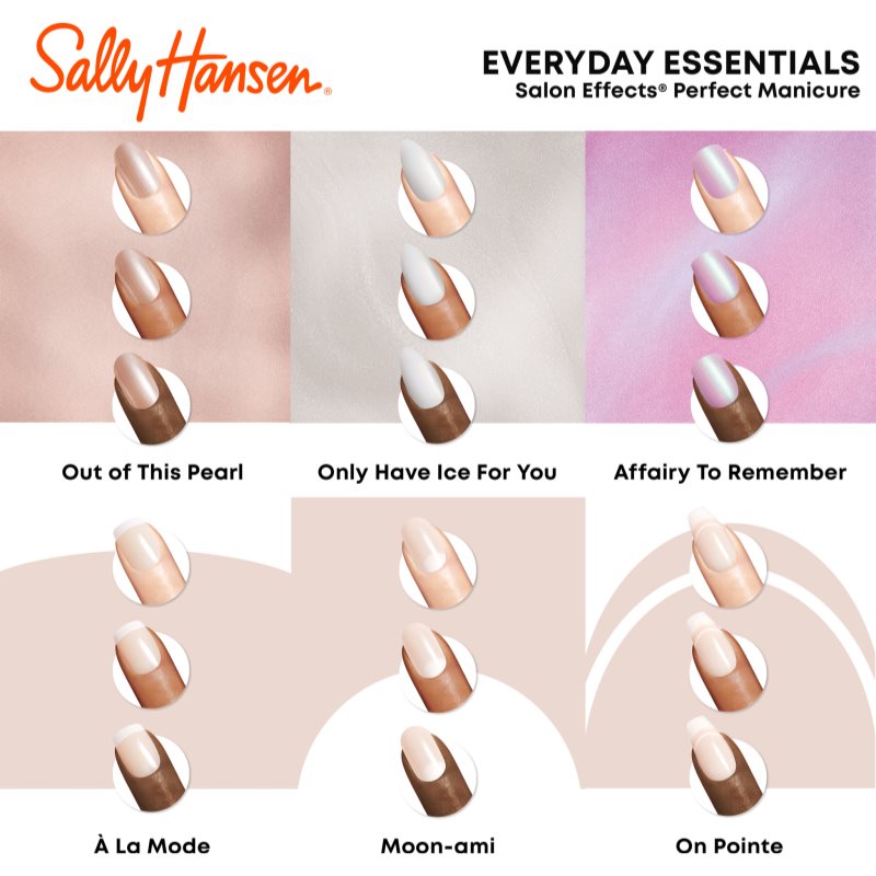 Sally Hansen Salon Effects false nails OV171 Out Of This Pearl 24 pc