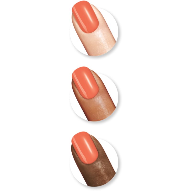 Sally Hansen Complete Salon Manicure Strengthening Nail Polish Shade 261 Peach Of Cake 14.7 Ml