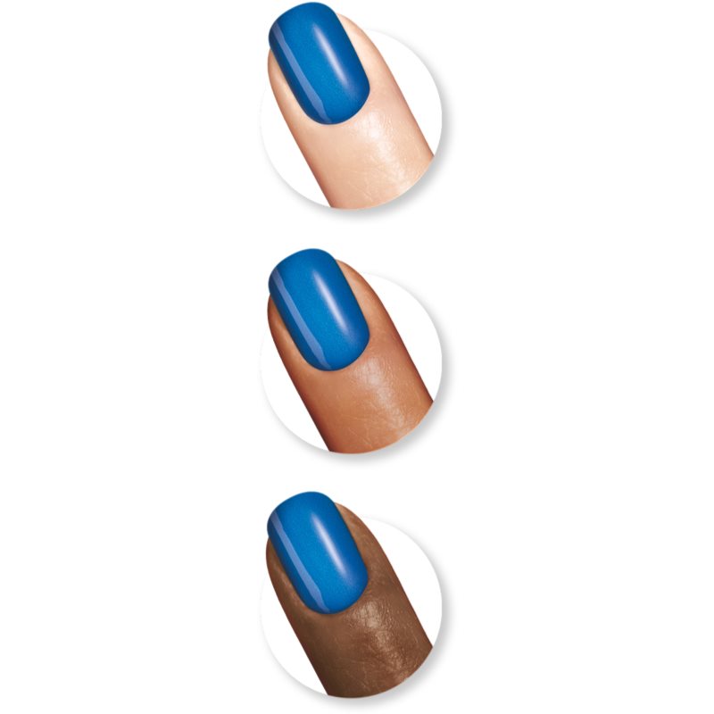 Sally Hansen Complete Salon Manicure Strengthening Nail Polish Shade 521 Blue My Mind 14.7 Ml