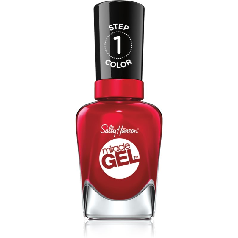 Sally Hansen Miracle Geltm gel nail polish without UV/LED sealing shade 680 Rhapsody Red 14,7 ml
