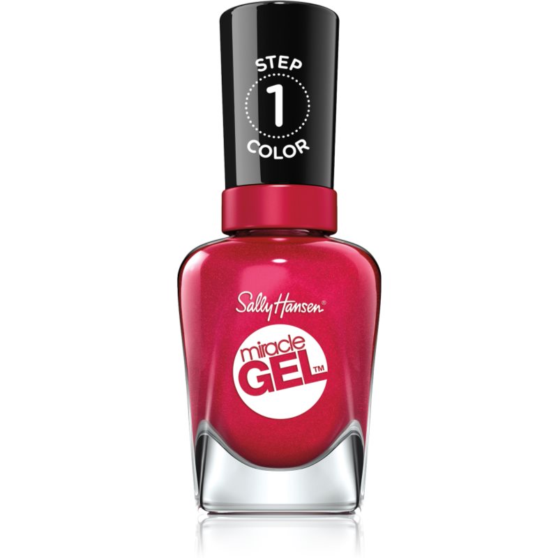 Sally Hansen Miracle Geltm gel nail polish without UV/LED sealing shade 555 Bordeaux Glow 14,7 ml
