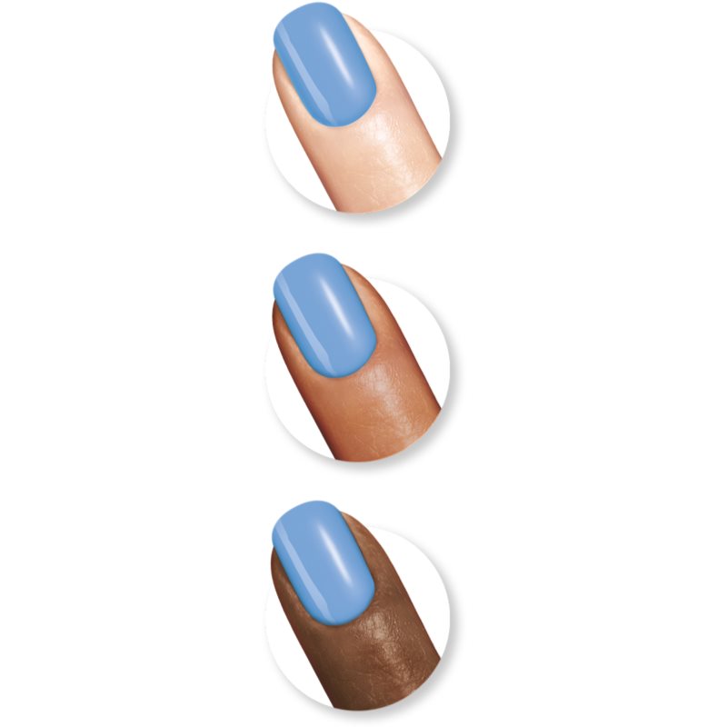 Sally Hansen Complete Salon Manicure Strengthening Nail Polish Shade 526 Crush On Blue 14.7 Ml