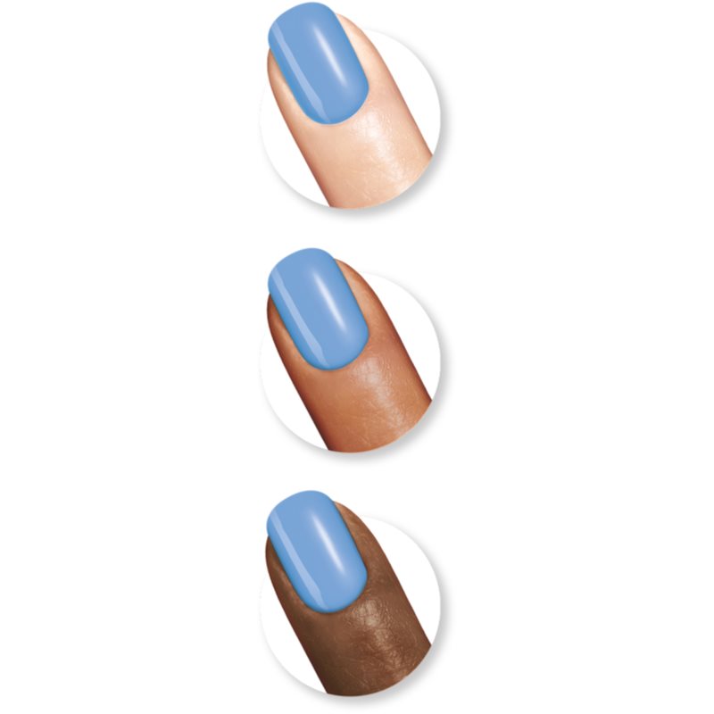 Sally Hansen Complete Salon Manicure Strengthening Nail Polish Shade 526 Crush On Blue 14.7 Ml