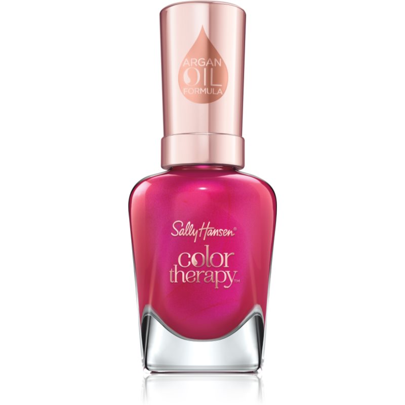 Sally Hansen Color Therapy Nourishing Nail Varnish Shade 250 Rosy Glow 14.7 ml

