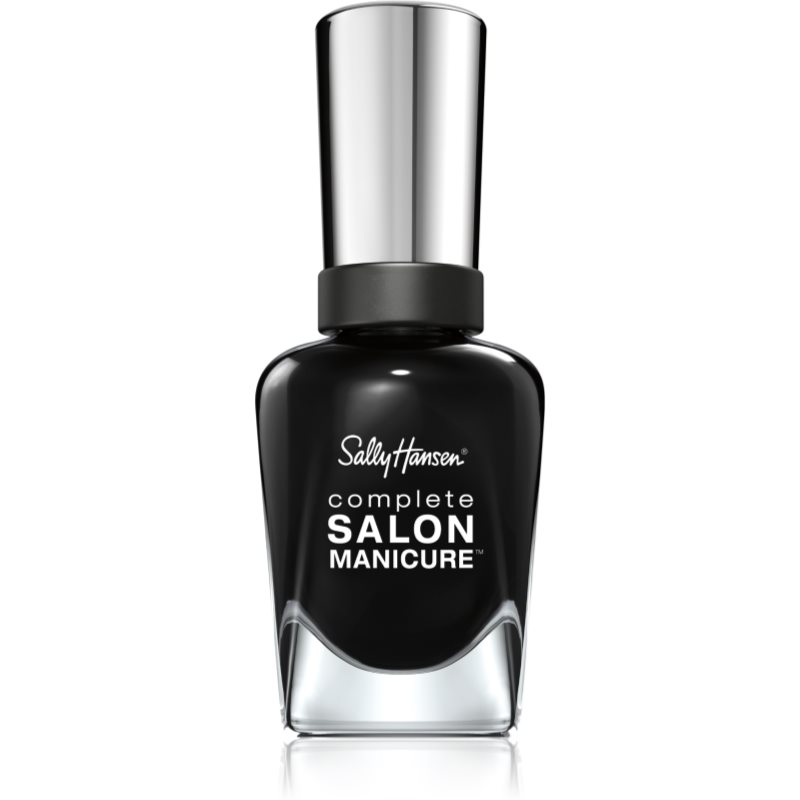 Sally Hansen Complete Salon Manicure strengthening nail polish shade 403 Hooked On Onyx 14.7 ml
