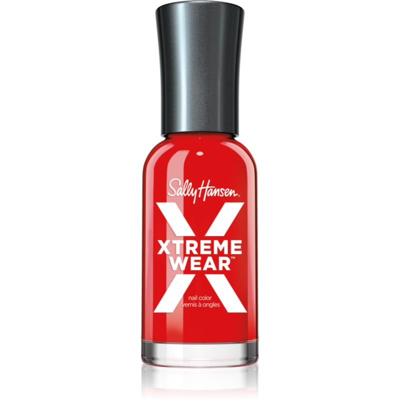 Sally Hansen Hard As Nails Xtreme Wear зміцнюючий лак для нігтів відтінок 302 Red-ical Rockstar 11,8 мл