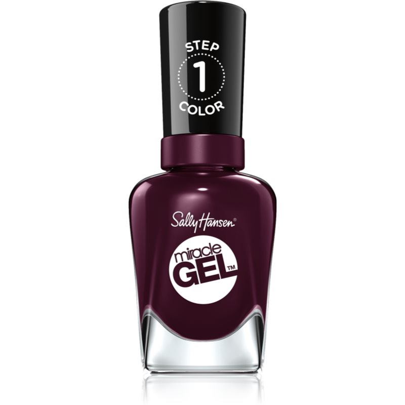 Sally Hansen Miracle Geltm gel nail polish without UV/LED sealing shade 492 Cabernet With Bae 14,7 m