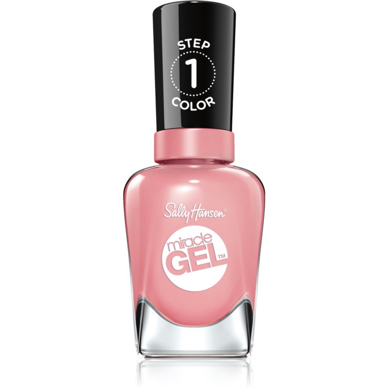 Sally Hansen Miracle Gel™ Gel Nail Varnish Without UV/LED Sealing Shade 245 Satel-lite Pink 14,7 Ml