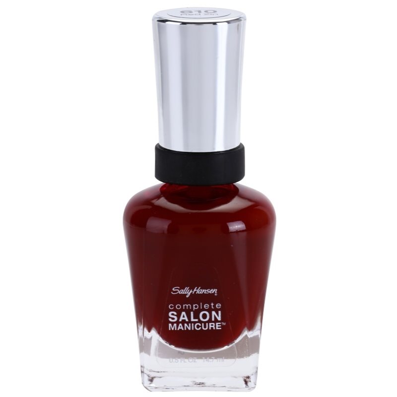 

Sally Hansen Complete Salon Manicure відновлюючий лак для нігтів відтінок 610 Red Zin