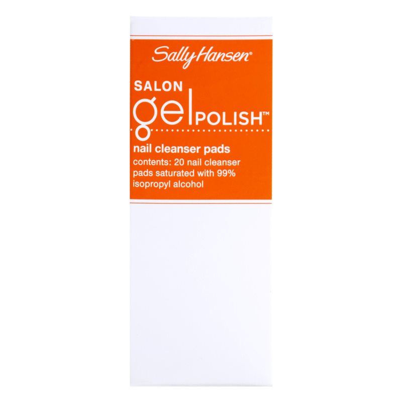 Sally Hansen Salon Gel Lingettes Nettoyantes Ongles 20 Pcs
