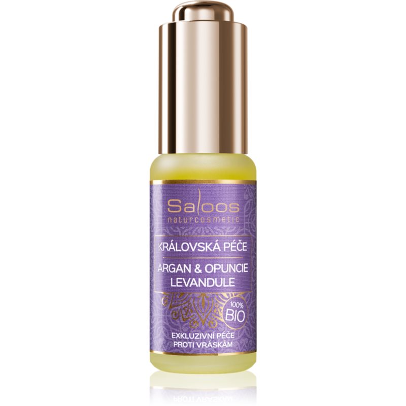 Saloos Bio King's Care Argan & Opuntia & Lavender organic argan oil with lavender fragrance 20 ml
