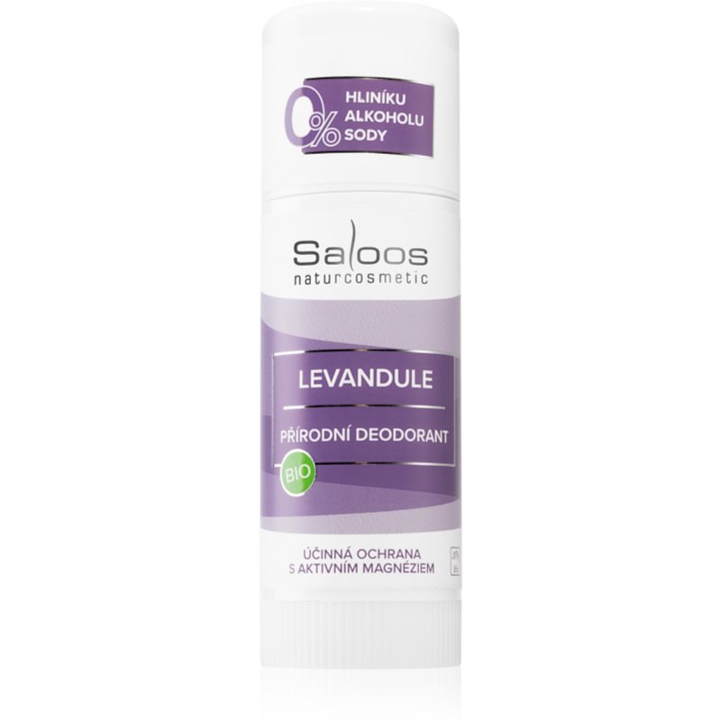 Saloos Bio Deodorant Lavender pieštukinis dezodorantas 50 ml