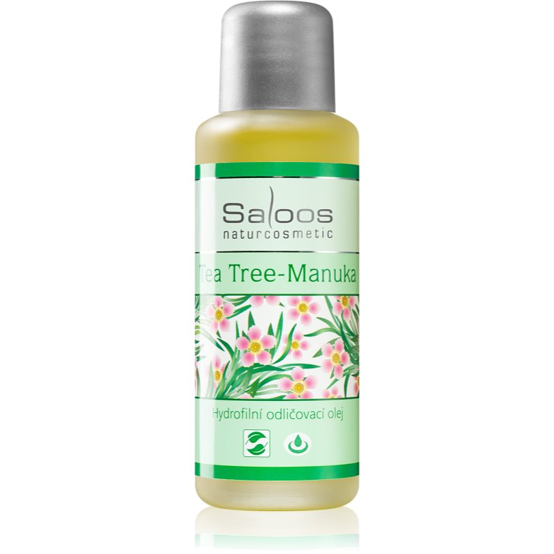 Saloos Make-up Removal Oil Tea Tree-Manuka очищуюча олійка для зняття макіяжу 50 мл