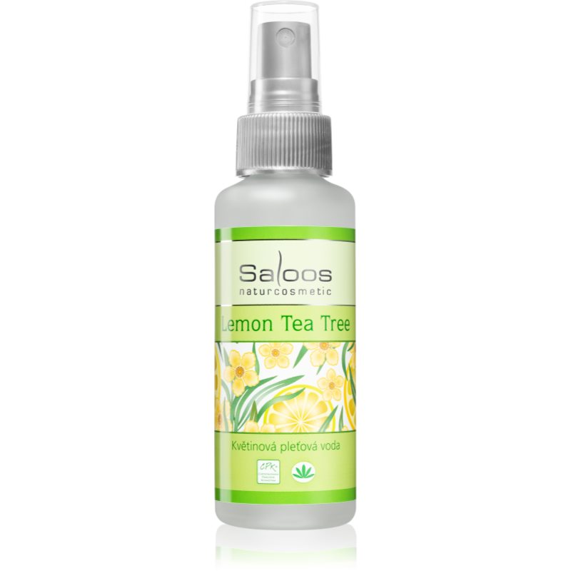 

Saloos Floral Water Lemon Tea Tree квітковий тонік для шкіри обличчя