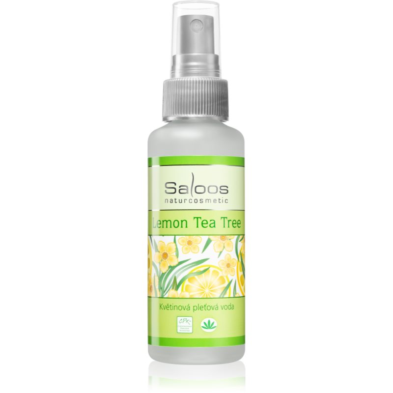 Saloos Floral Water Lemon Tea Tree kvetinové pleťové tonikum 50 ml