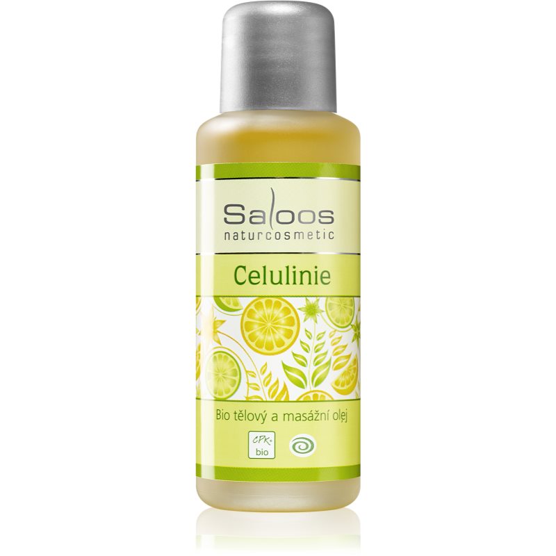 Saloos Bio Body And Massage Oils Celulinie Massageolja för kroppen 50 ml female