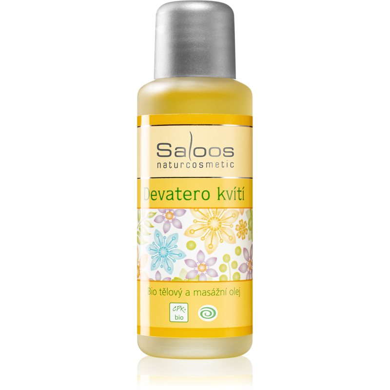 Saloos Bio Body And Massage Oils Meadow Flowers masažinis kūno aliejus 50 ml