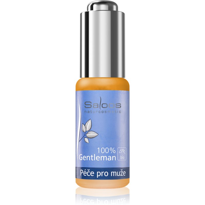 Saloos Men's Care 100% Gentleman pomlajevalno olje za obraz za moške 20 ml