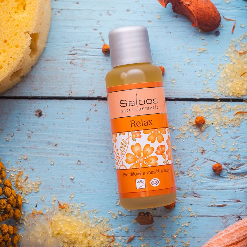 Saloos Bio Body And Massage Oils Relax telový a masážny olej 50 ml
