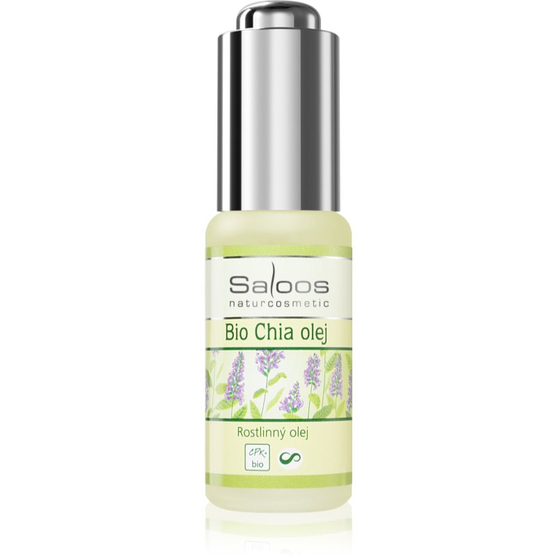 Saloos Cold Pressed Oils Bio Chia Organic Chia Seed Oil 20 Ml