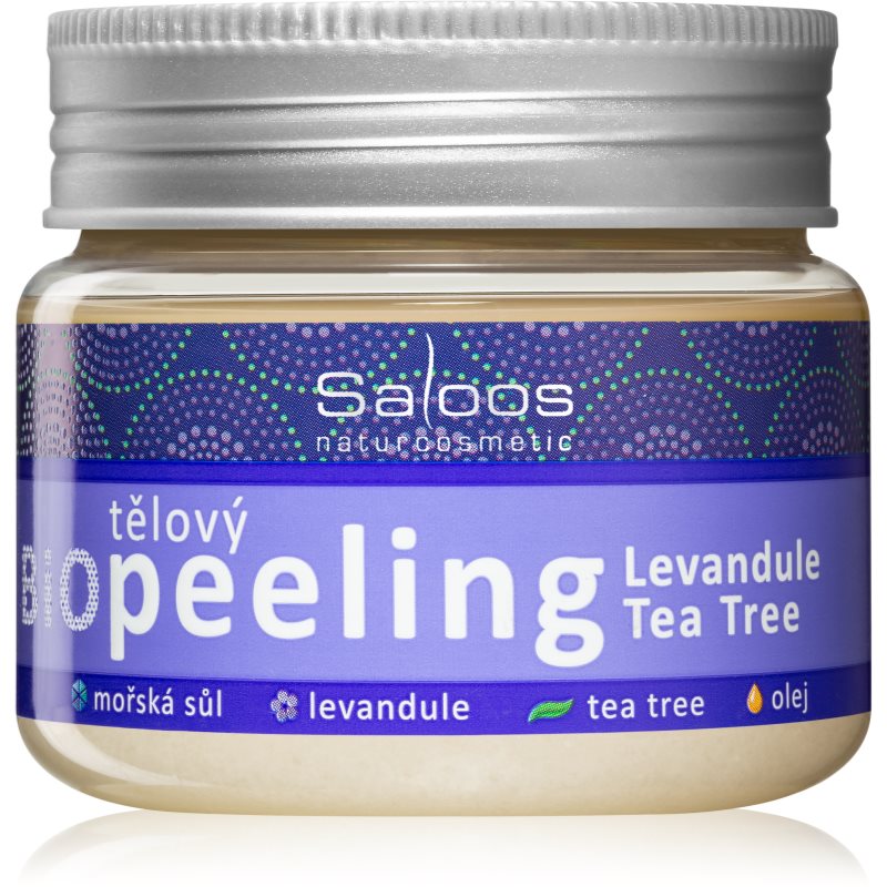 

Saloos Bio Peeling Lavender & Tea Tree пілінг для тіла