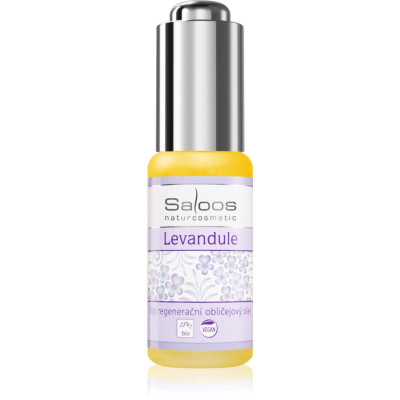 Saloos Bio Skin Oils Lavender upokojujúci olej pre regeneráciu pleti 20 ml