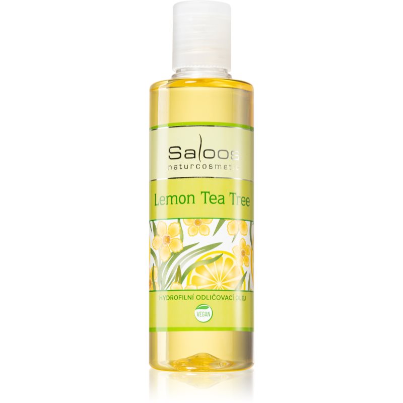 Saloos Make-up Removal Oil Lemon Tea Tree oil cleanser and makeup remover 200 ml
